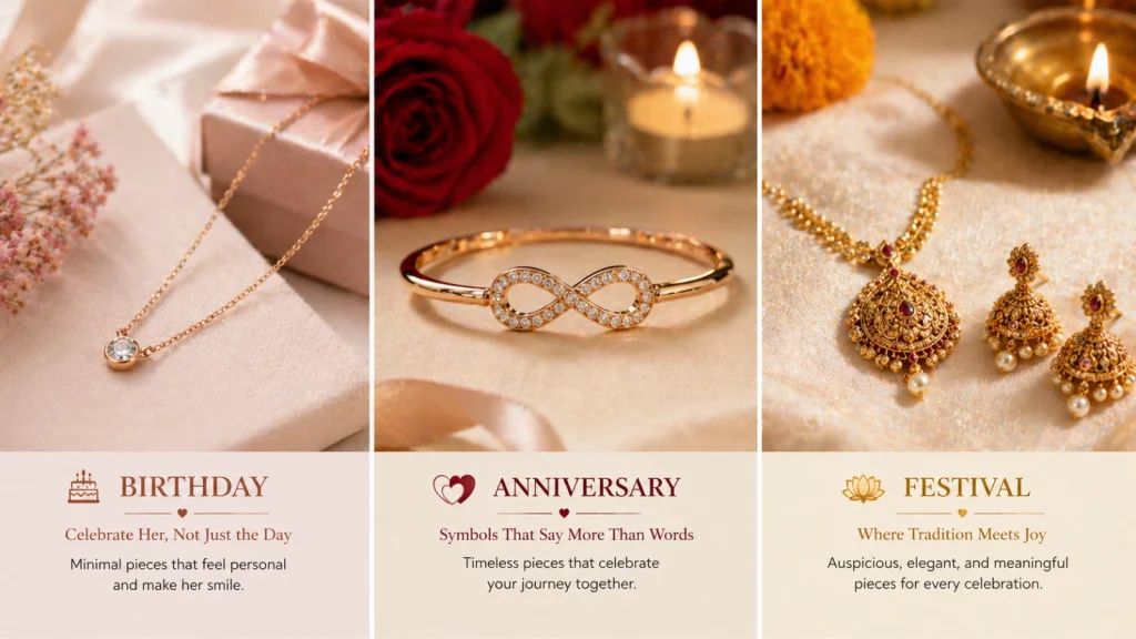 Match the Gift to the Moment: Occasion-Wise Jewellery Guide match-the-gift-to-the-moment-occasion-wise-jewellery-guide
