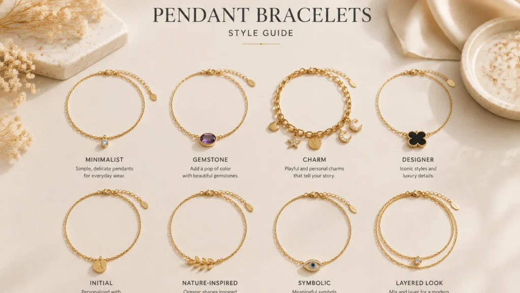 different-types-of-pendant-bracelets
