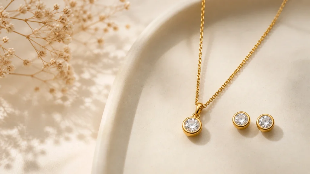minimalist-gold-pendant-sets
