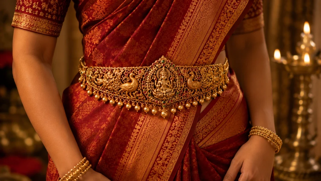 6. Oddiyanam (Waist Belt) - The Statement Piece That Changes Everything