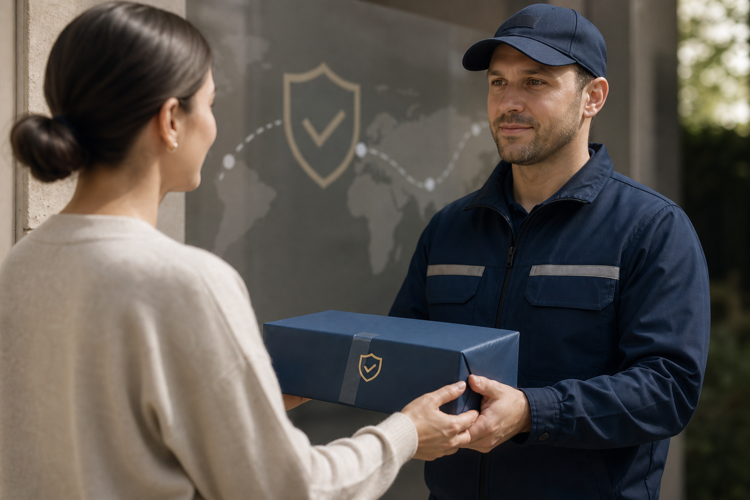 return shipping and insurance visual