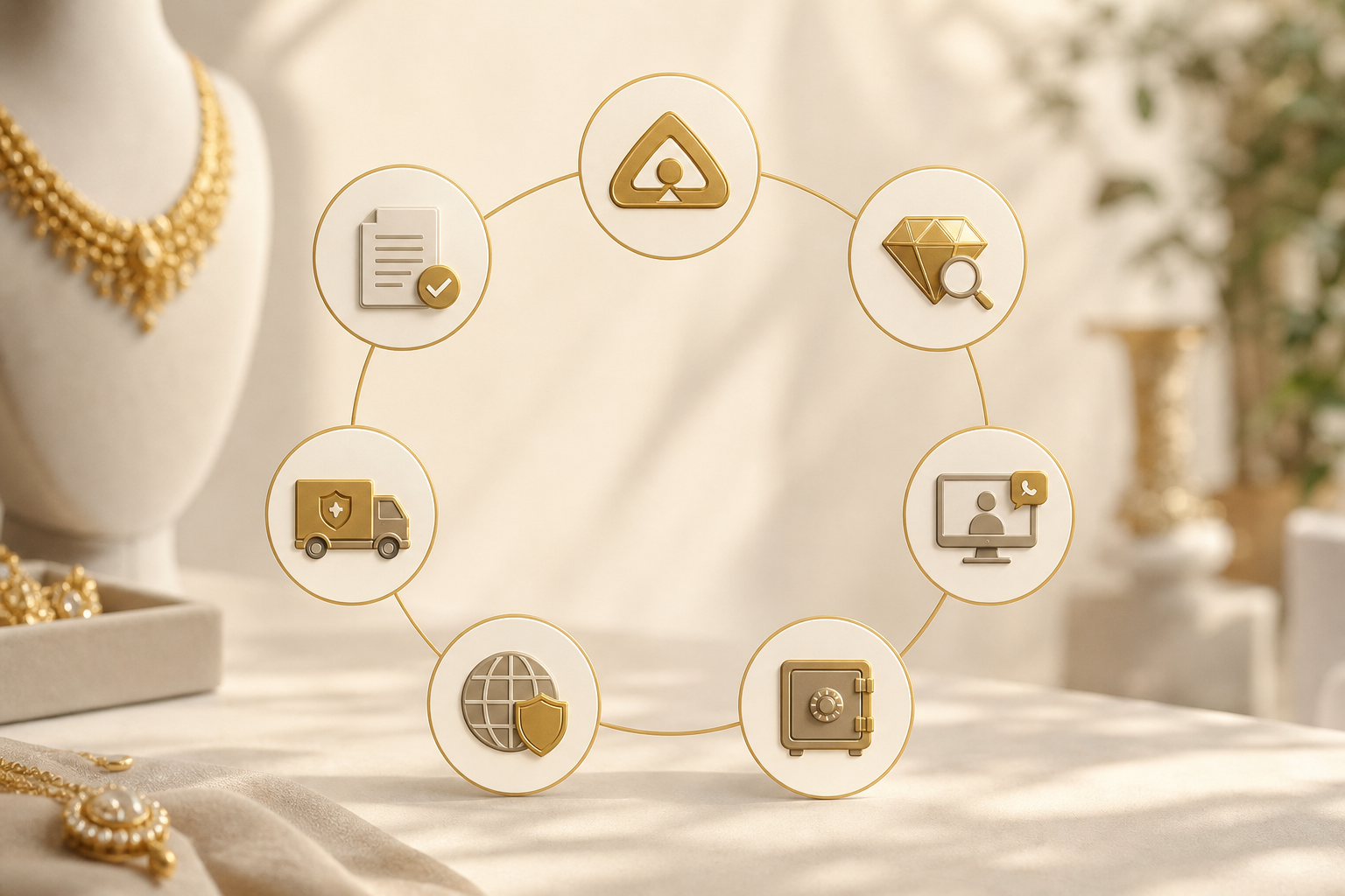 insured international jewelry shipping checklist infographic
