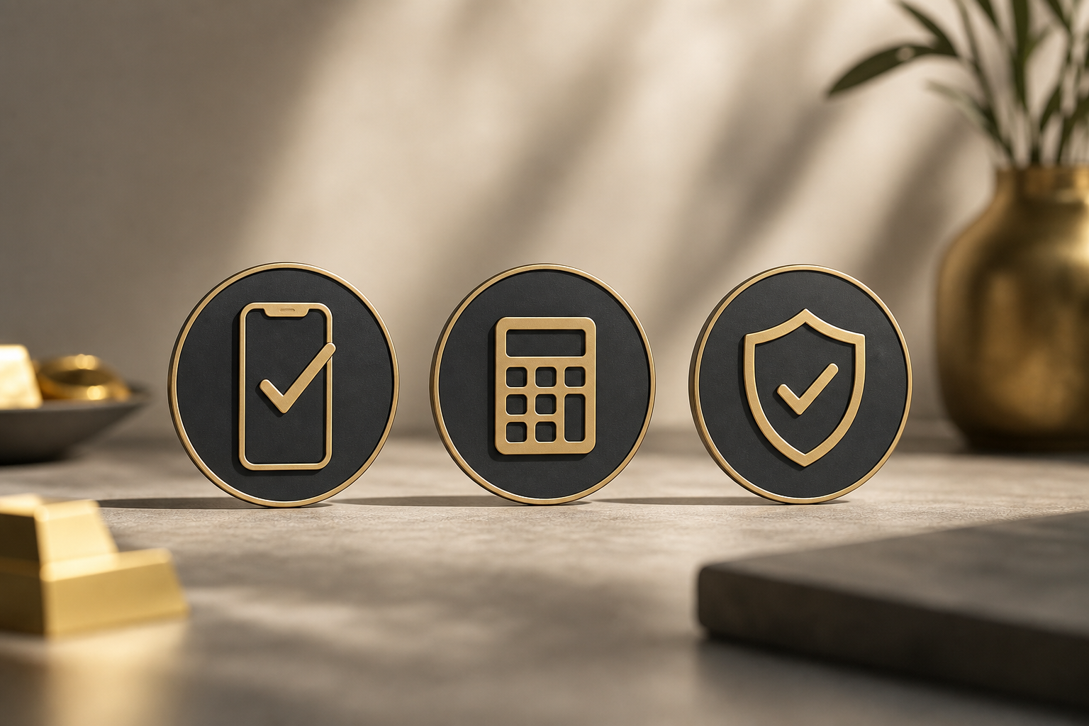 summary infographic highlighting HUID verification, live-rate pricing, and 365-day insured returns