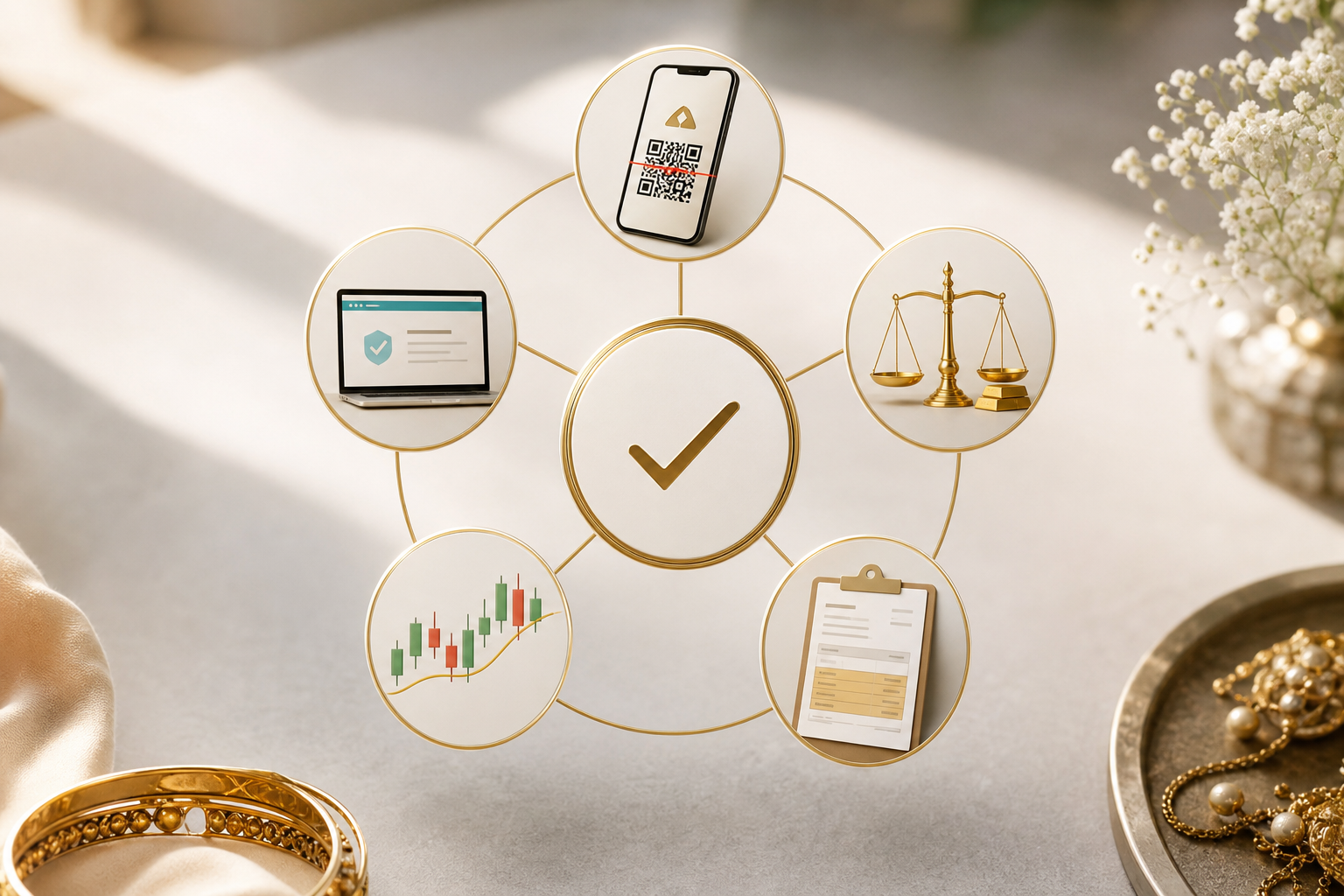 Gold purity tools and pricing checklist