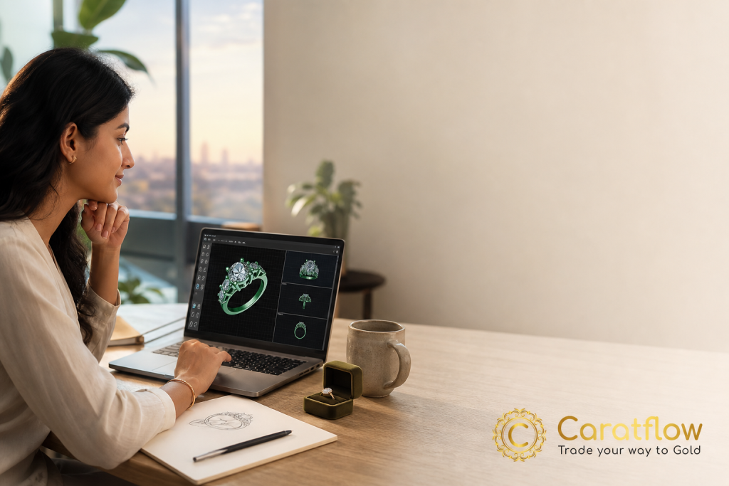 Indian Hallmarked Jewelry Store vs CaratLane for NRIs: Which Is Better for Custom Jewelry Design with 3D Preview?