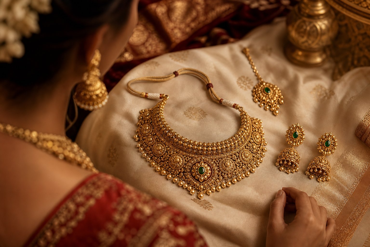 bridal gold set with lifetime exchange and buyback guarantee policy walkthrough