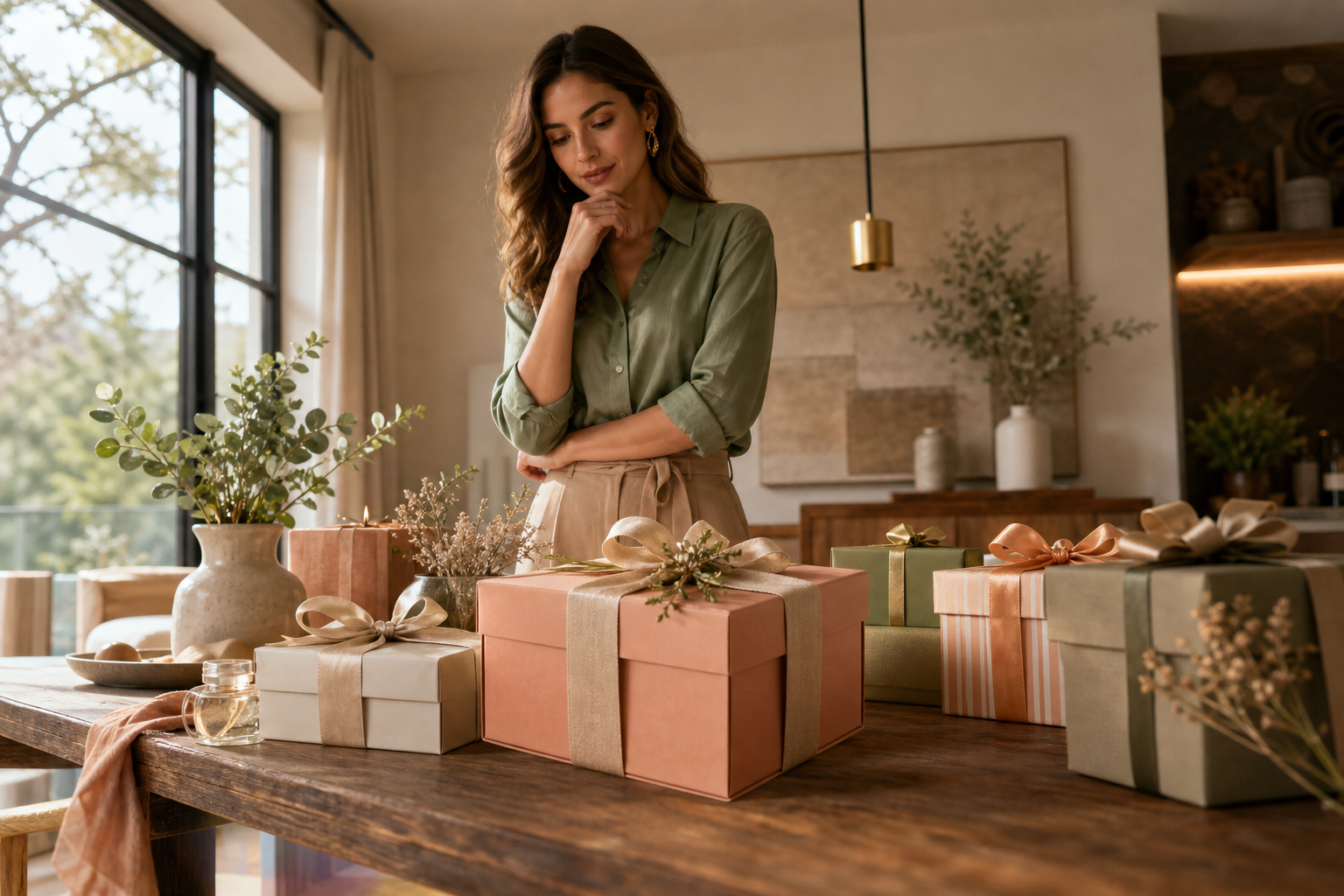 choose perfect gift women decision flowchart
