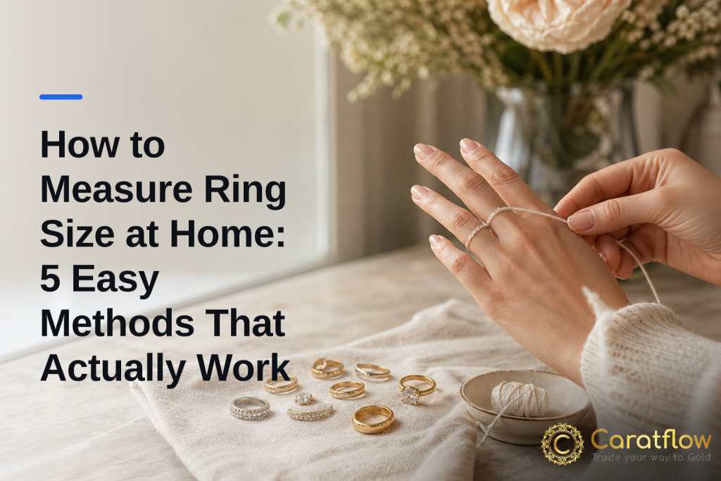 How to Measure Ring Size at Home: 5 Easy Methods That Actually Work